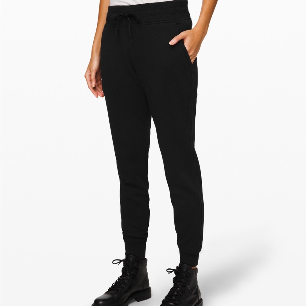 Lululemon warm down jogger pants